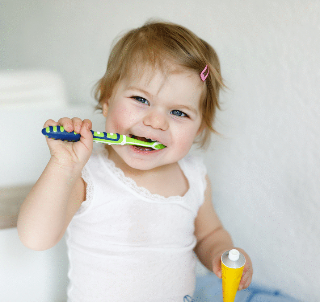 Brushing from the 1st teeth.